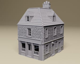 Sainte-Marie-du-Mont Shop | 15mm, 20mm or 28mm Scale | Detailed WWII tabletop wargaming terrain