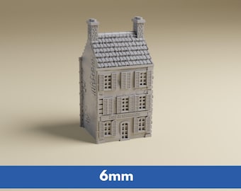 6mm Cafe de Normandie building | Detailed WWII tabletop wargaming terrain - GHQ, O-Group, Battletech -  1:285 - D-day, Normandy