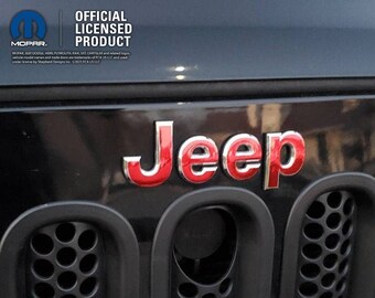 Chrome - Jeep Compass, Jeep Patriot Mirror Glitter Decal Emblem Overlay | Altitude, Latitude, Limited, Sport, Trailhawk, Upland