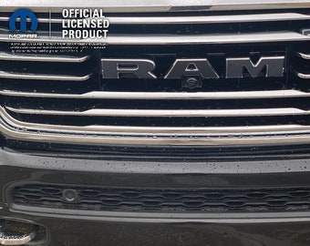 2019-2023 RAM 1500 Grille Tailgate Emblem Overlay Decal | RAM Custom Color | Big Horn | Laramie | Limited | Longhorn | Rebel | Tradesman