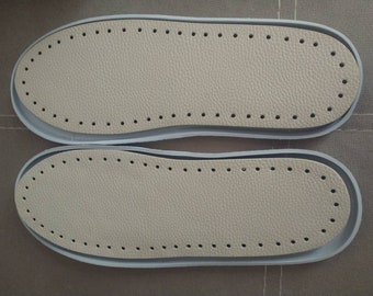 Crochet soles DIY slippers, soles with holes for DIY shoes, crochet soles, indoor soles, PU soles with insole adult and kids rubber soles