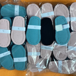 Bukubee Baby Shoes Ann G Baby Shoe Soles Perforated PVC With EVA