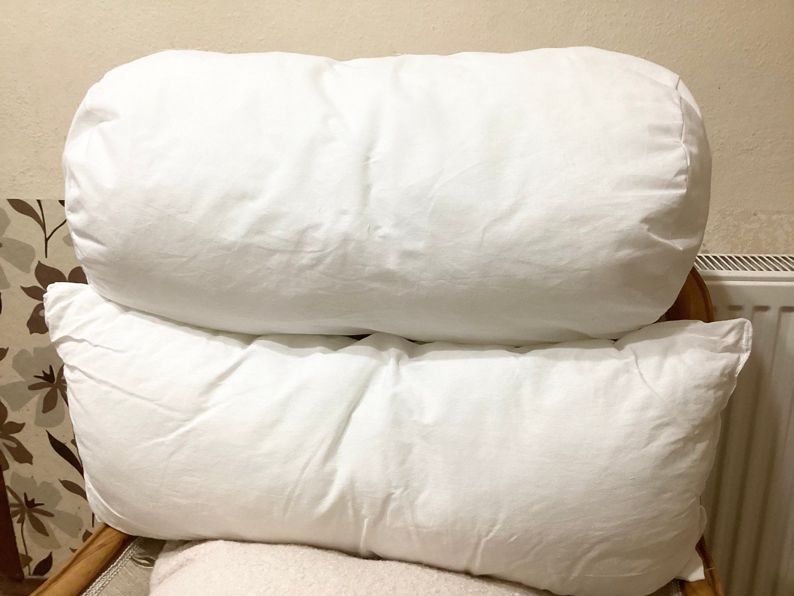 Any Size Bolster Insert Long Pillow Inserts Customizable Etsy