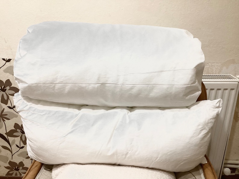Any Size Bolster Insert Long Pillow Inserts Customizable Etsy