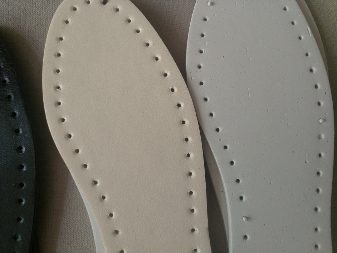 10 Pairs Insoles for DIY Slippers, 2 Layer With Holes for Shoes and
