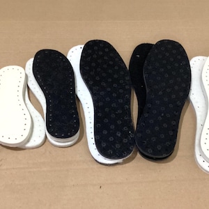 50 pairs baby and kids crochet insoles with holes