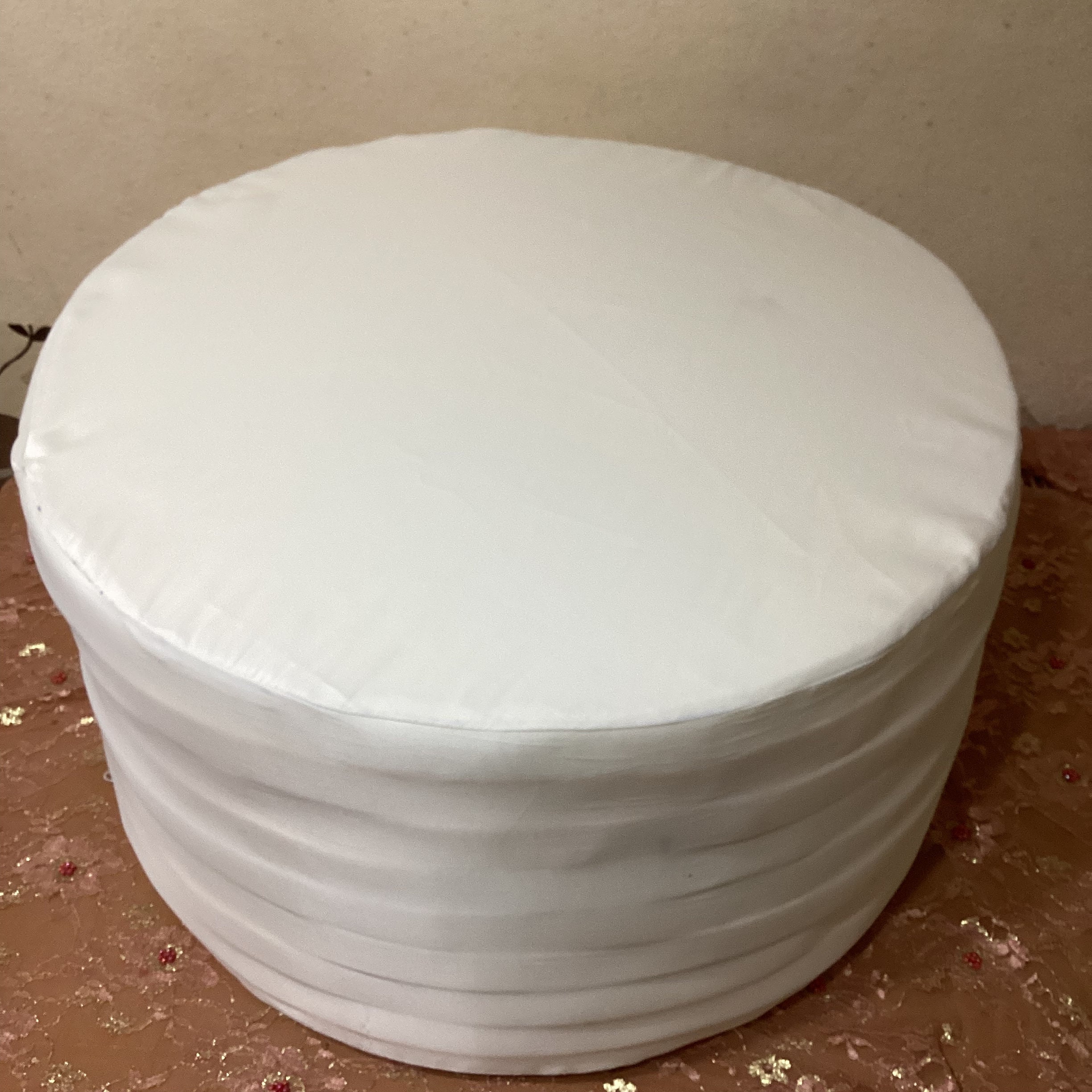 Jumbo Custom Size Firm Foam Custom Insert for Footstool Square Ottoman ...