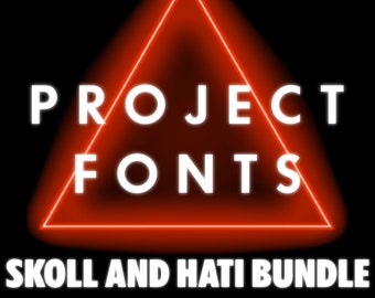 Skoll and Hati Bundle - 2 SmoothSwing Saber Fonts