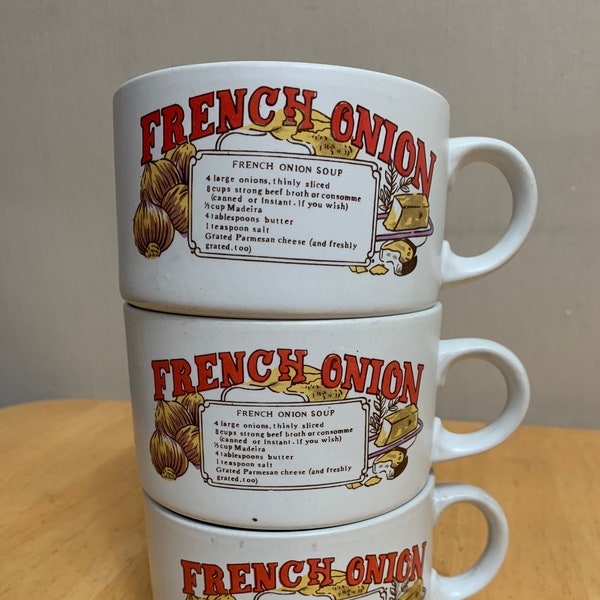 Soup Mugs, Soup Bowls, French Onion Soup, Soup Recipe