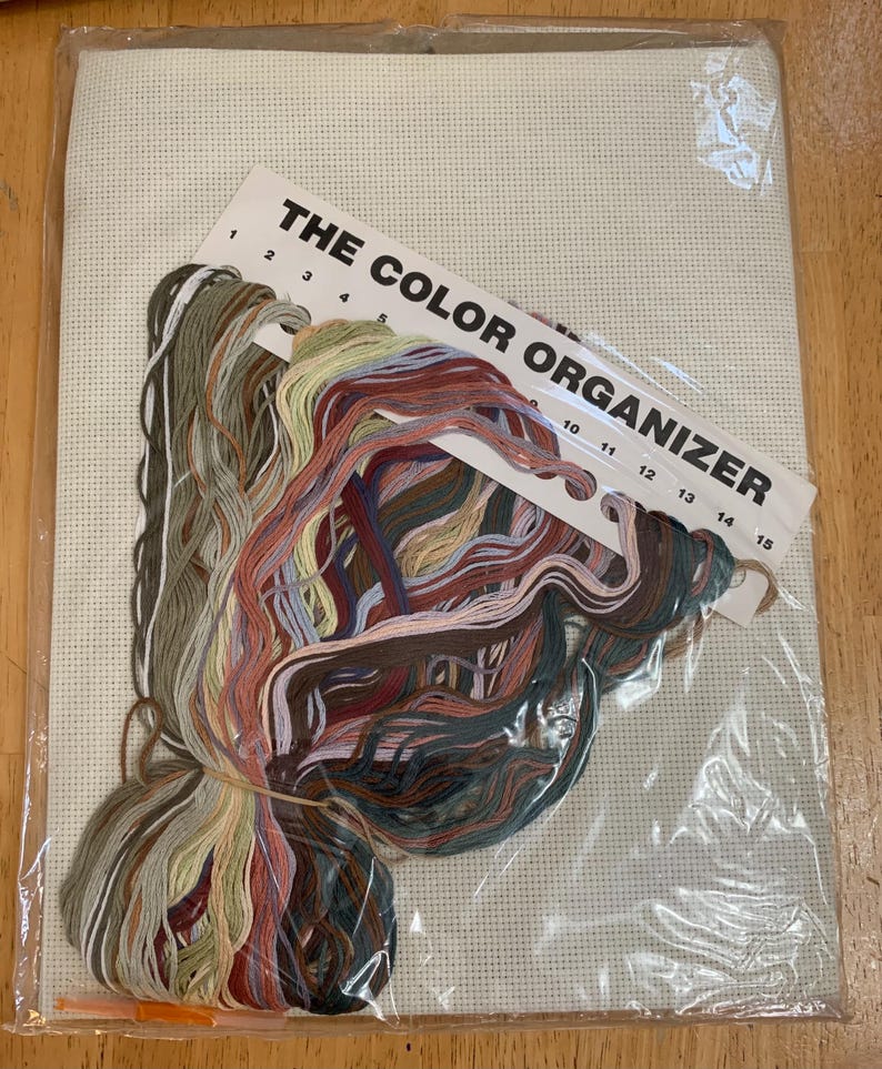 Elsa Williams, Cross Stitch Kit, My Home Town, Counted Cross Stitch