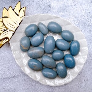 Angelite Tumbled Stone / Tumble / Angelite Crystal / Healing