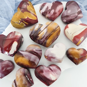 You Pick Mookaite Heart Crystal Carving Mercury Retrograde
