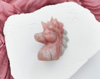 手彫りのピンクオパールトカゲ彫刻：ペルーの石の芸術 - Etsy 日本
