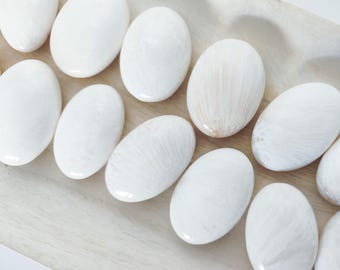 YOU PICK Scolecite Palm Stone Healing Crystals