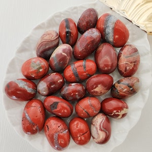 Red Jasper Tumbled Stone Tumbles