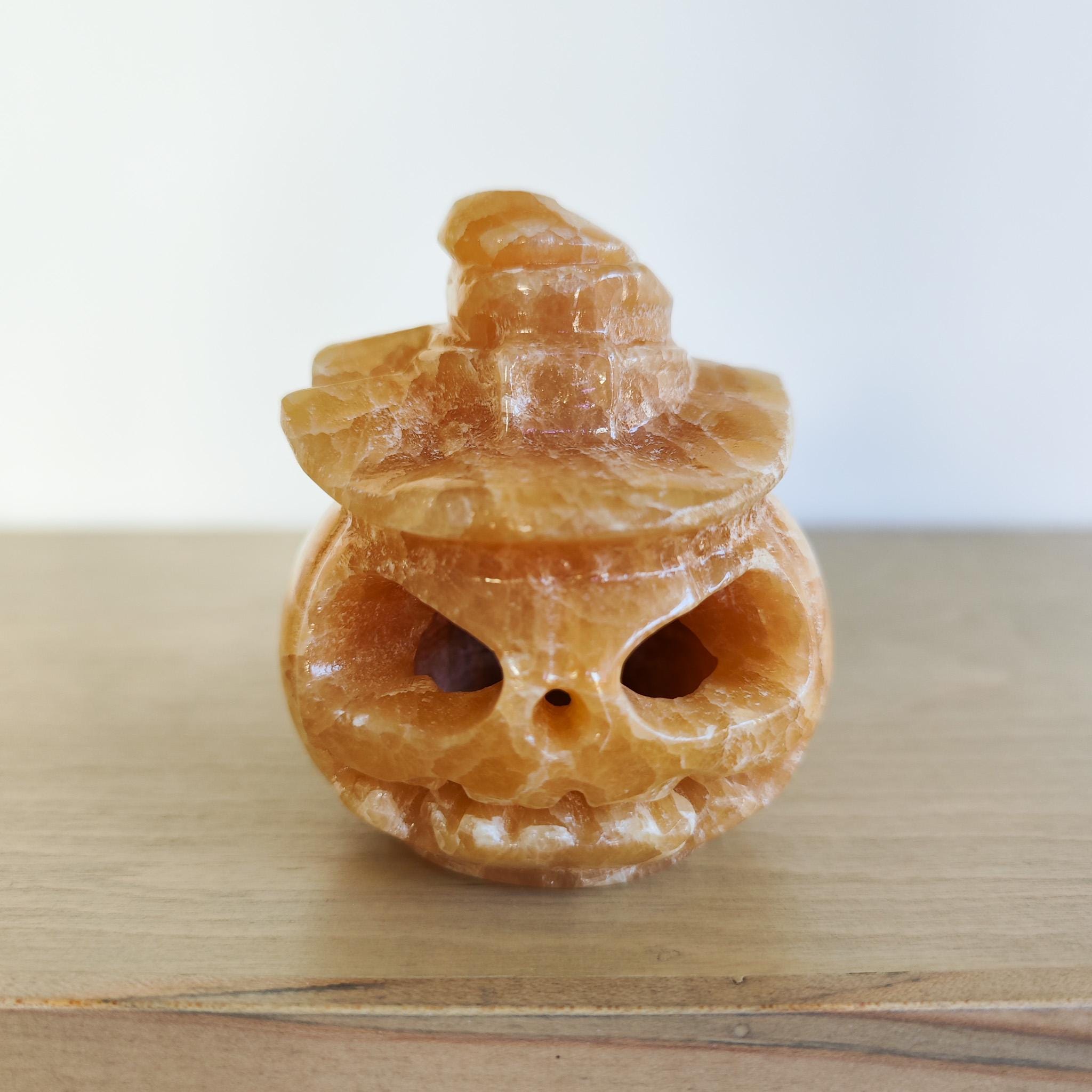 Orange Calcite Jack O Lantern - Etsy