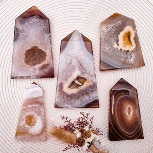 Druzy Agat-tornet, Brown Agat Point