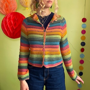 Gilet raglan Effie (Modèle au crochet)