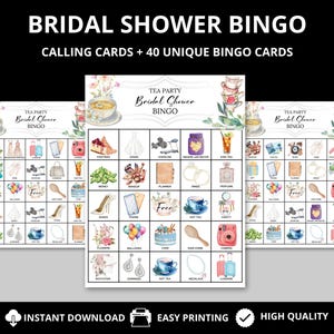 Bingo para despedida de soltera con imágenes Descarga instantánea Plantilla de bingo para despedida de soltera Tarjetas de bingo para despedida de soltera Juego de bingo para despedida de soltera Despedida de soltera
