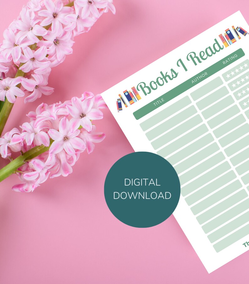 Book Review Printable Instant Download Love Reading I Just Want to Read ...