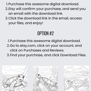 45 Turtle Coloring Pages Instant Download Sea Turtles Coloring Pages