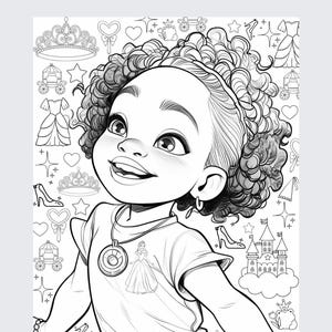 Black History Activity Book Printable Coloring Pages African American Girls Collection Cultural Learning Resource Digital Download PDF Educational Tool Beautiful Representation Artwork Kids Activities Instant Access Teaching Material
