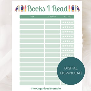 Book Review Printable Instant Download Love Reading I Just Want to Read ...