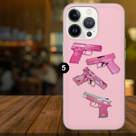 Pink Hunter Iphone Case Gangster Gift Vintage Shot Phone Case Etsy Israel Pink Hunter Iphone Case Gangster Gift Vintage Shot Phone Case Etsy Israel