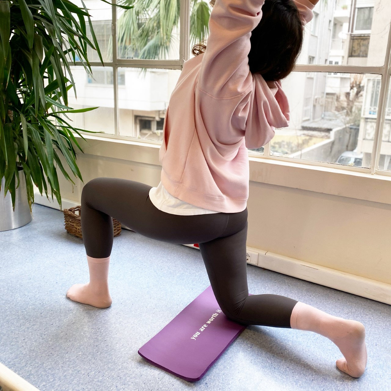 Genouillères De Yoga Extra Épaisses (15mm) - 2 Pièces, TPE Antidérapant | Protection Genoux, Coudes, Poignets, Cheville