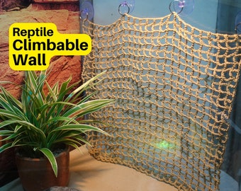 Mur escaladable pour reptiles | Mur d'escalade pour reptiles | Fond grimpable pour reptiles pour dragons barbus, geckos léopards, anoles