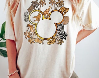 Animal Kingdom Themed Family Matching Unisex T-Shirt