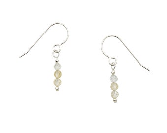 Citrine Earrings | November Birthstone Earrings | 13th Anniversary Earrings | Wedding Jewelry | Yellow Bridesmaid Earrings | Jewelry Gift