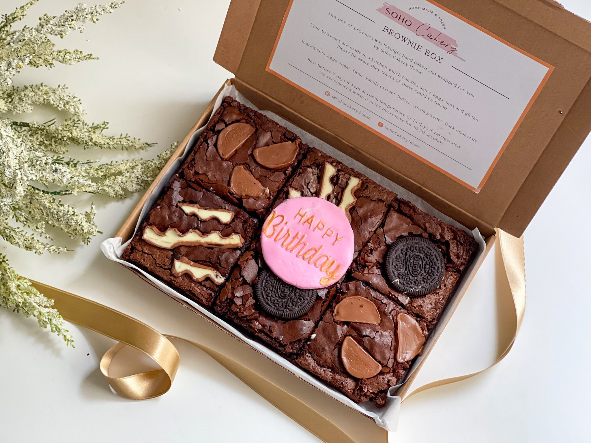 Amazing Brownie Boxes Only At Easy To Pack Easy To Deliver