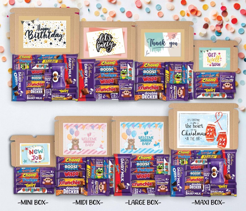 Valentines Cadbury Chocolate Gift Box - Valentines Gifts - Birthday ...