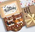 Luxury Dubai Chocolate Brownies, Letterbox  Birthday Brownies, Birthday Gift Box, Personalised Postal Brownies, Gift for Him, Gift for Her