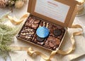 Luxury Birthday & Thank You Brownies | Letterbox Hamper | Postal Brownies Gift | Thinking of You Gift | Hug in a Box | Fathers Day Gift