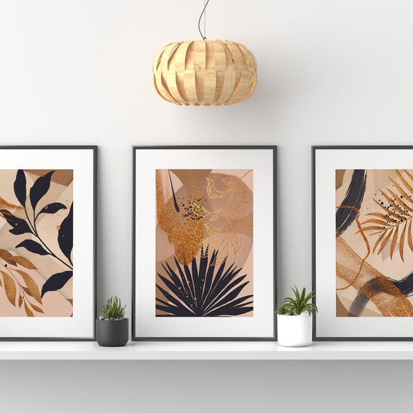 Posterset "Botanical Abstract"