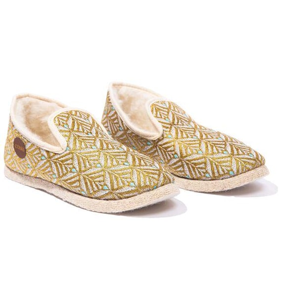 Charentaise-Hausschuhe für Damen und Herren aus Wolle - Main Image