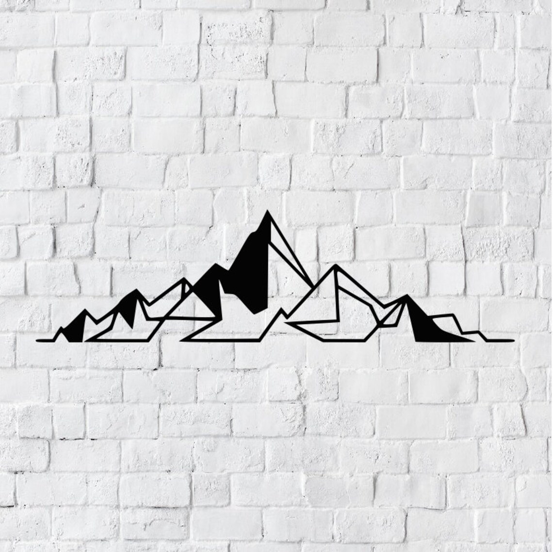 Mountain LED Metal Art Sign / Light up Mountain Metal Sign / Etsy Canada