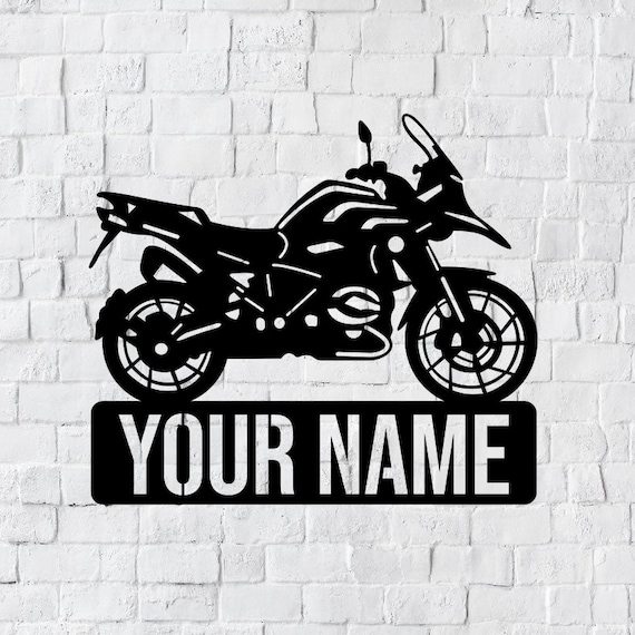 Plaque en métal LED moto personnalisée / Light up Sport Bike Motorcycle  Name Metal Sign / Multi Color Motorbike Art / Neon Metal Wall Art - Etsy  Canada