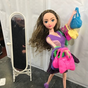 Barbie doll handbags hot sale
