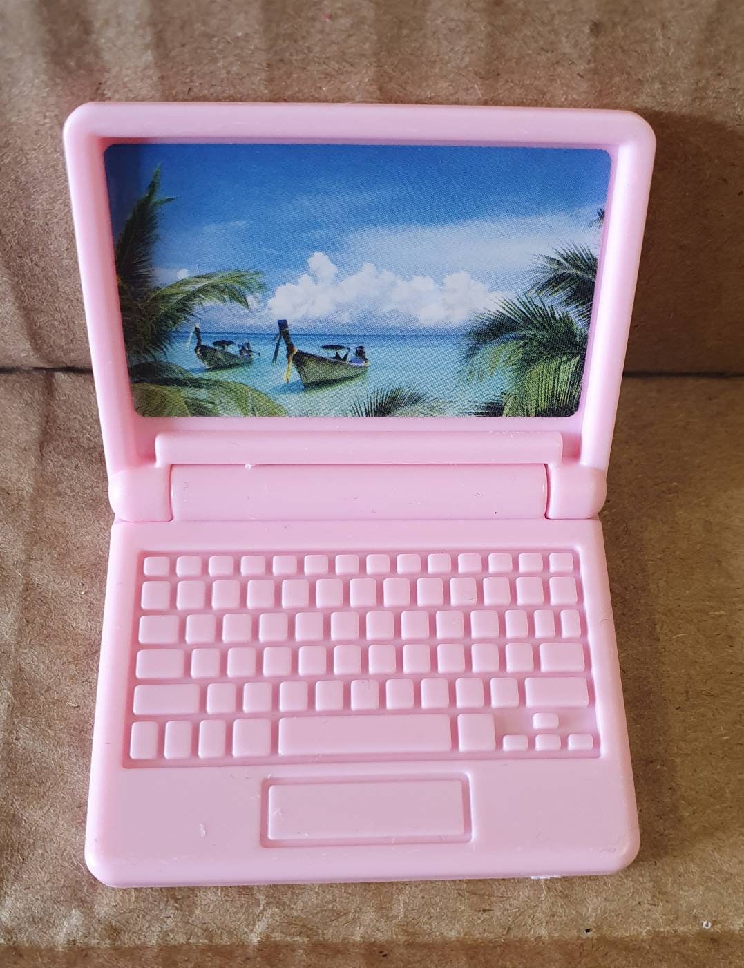 Pink barbie cheap laptop