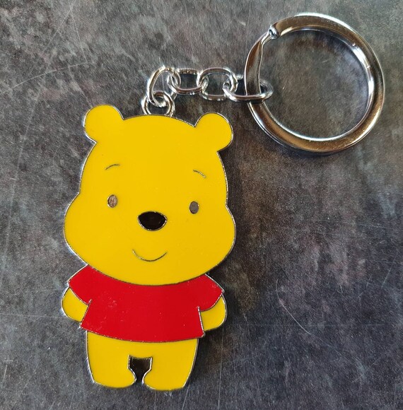Pooh bear keyring clearance