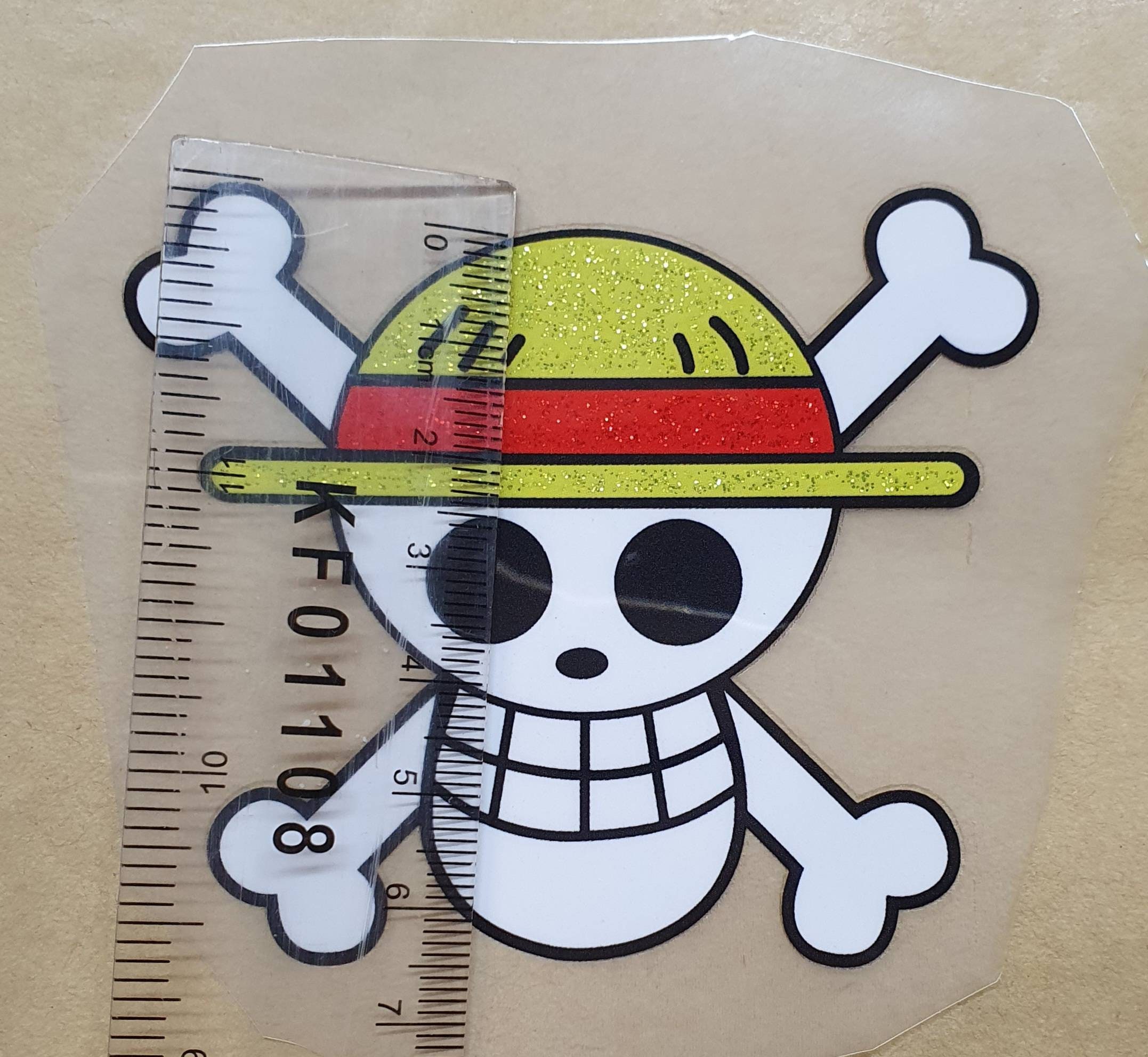  Embroidered Patches Straw Hat Skull & Bones Anime Figure for  Pirate Fans One Piece Applique Sew On Iron on Patch Kids DIY Embroidery  Sticker for Bags Jackets Jeans Shirt Cap(70 *