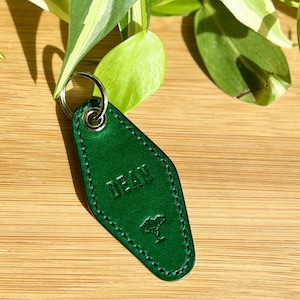 Custom Motel Keychain