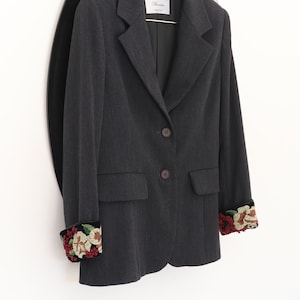 Blumarine embroidery detailed Jacket  Y2K 1992F/W