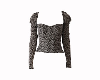 Extremely Rare Dolce & Gabbana Silk Corset Top F/W 2001 Extremely Rare Dolce & Gabbana Silk Corset Top F/W 2001
