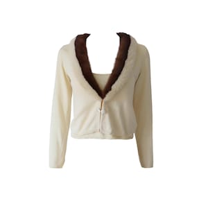 Vintage Blumarine Luxurious Beige Twin-set 1990’s