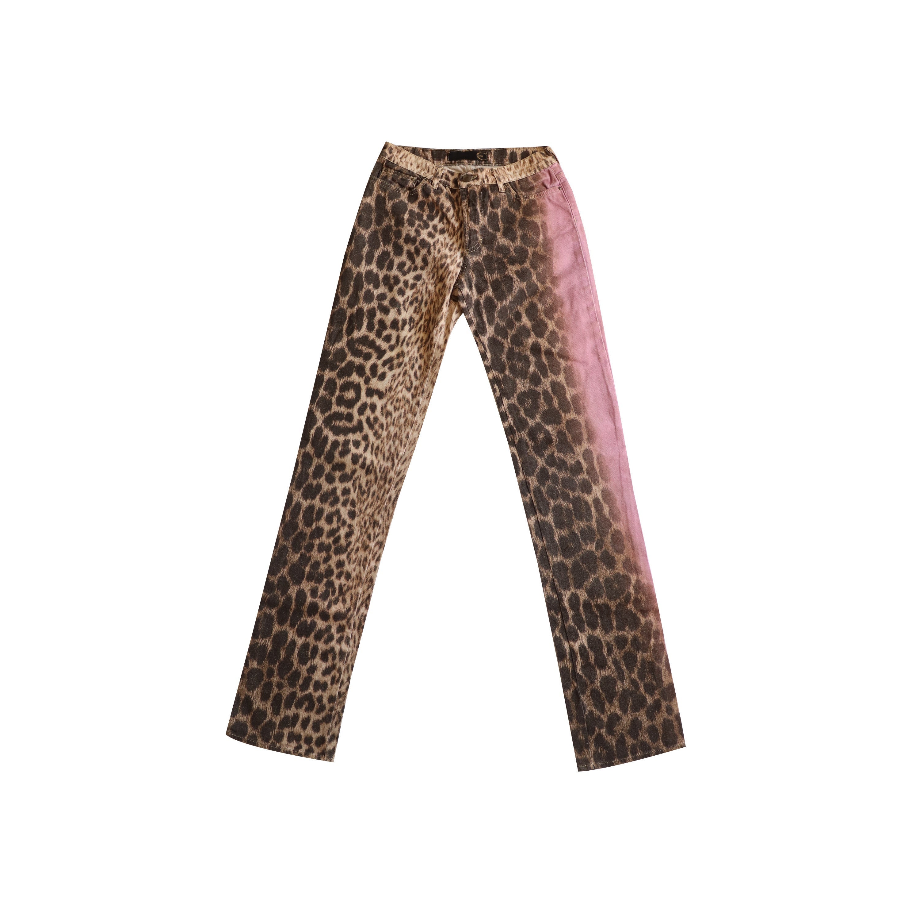 Vintage Just Cavalli Pink Leopard Pants - Etsy