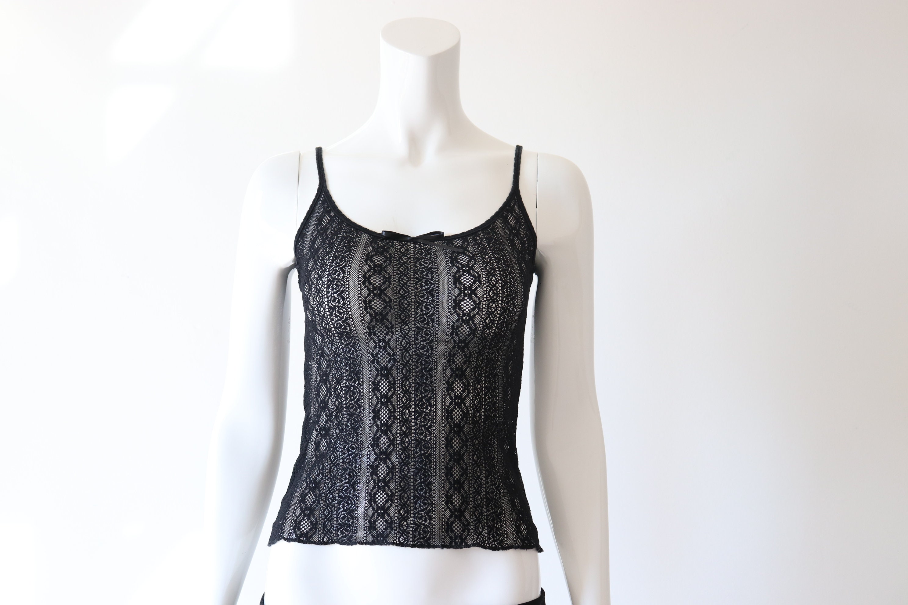 Haut Vintage Dolce & Gabbana D&G 1999 - Tricot Denim Avec Fermeture éclair - Taille S - Occasion Très Bon état